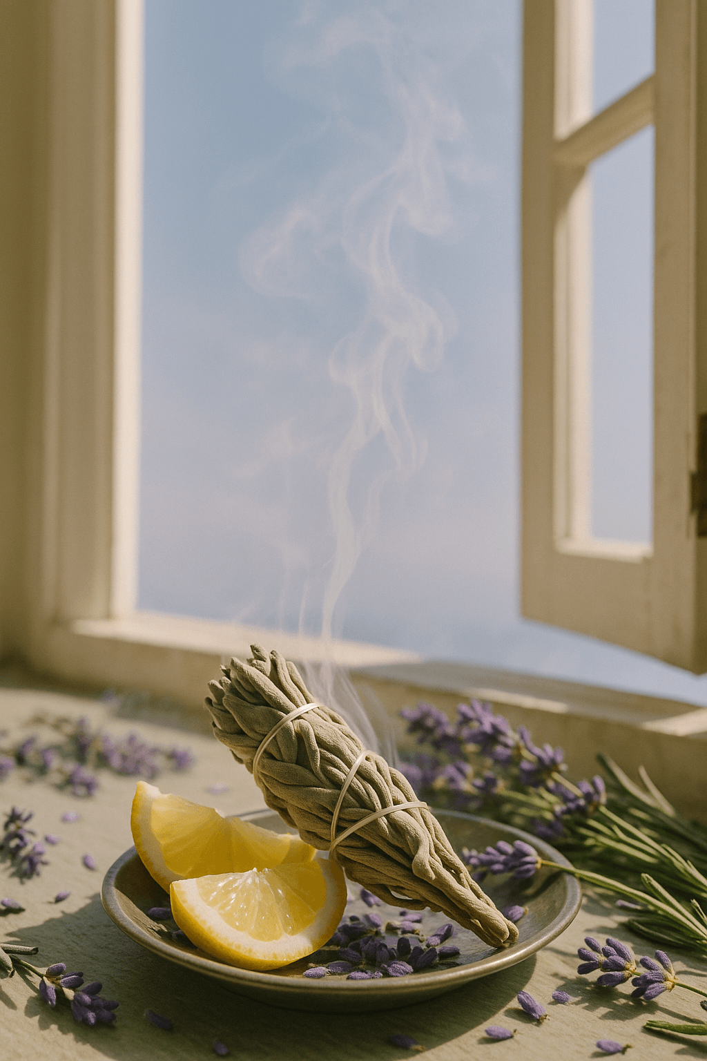 Lavender Sage Cauldron Candle - Sweet Tulip Candle Co.