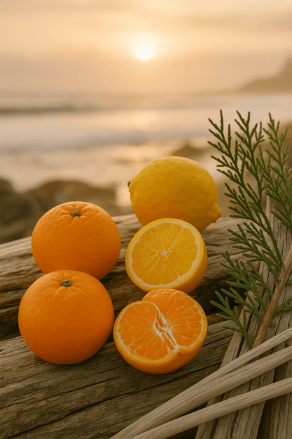 Citrus Ember Cauldron Candle - Sweet Tulip Candle Co.