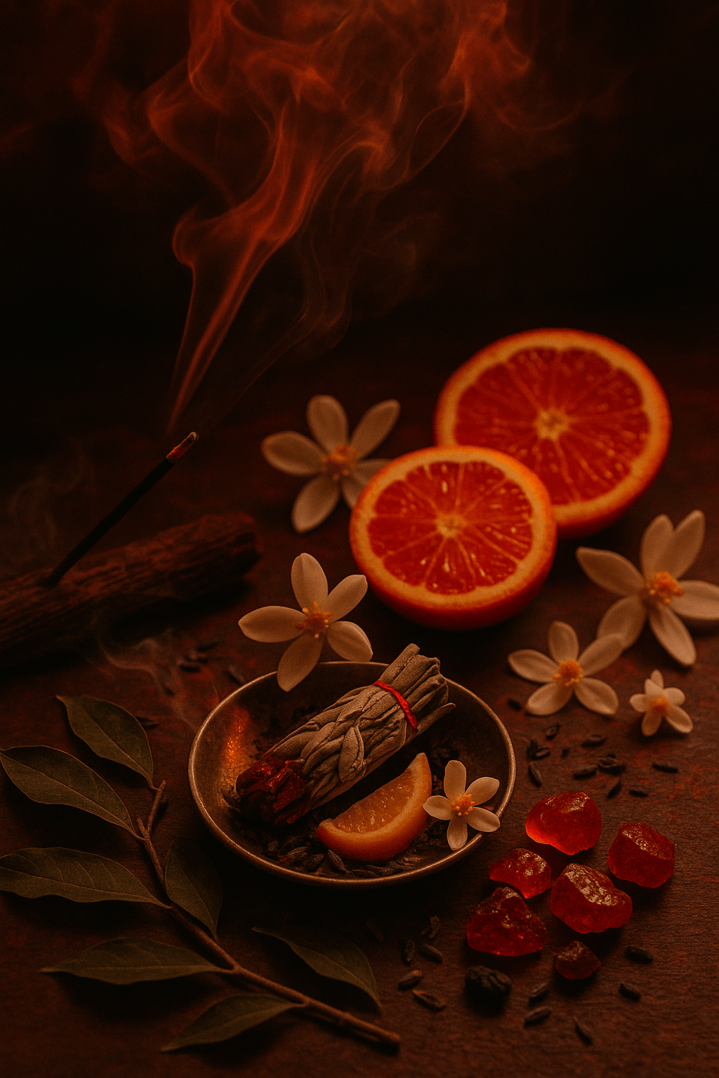 Dragon’s Blood Cauldron Candle - Sweet Tulip Candle Co.