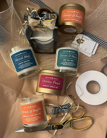 Orchids & Soufflé| Tin - Sweet Tulip Candle Co.