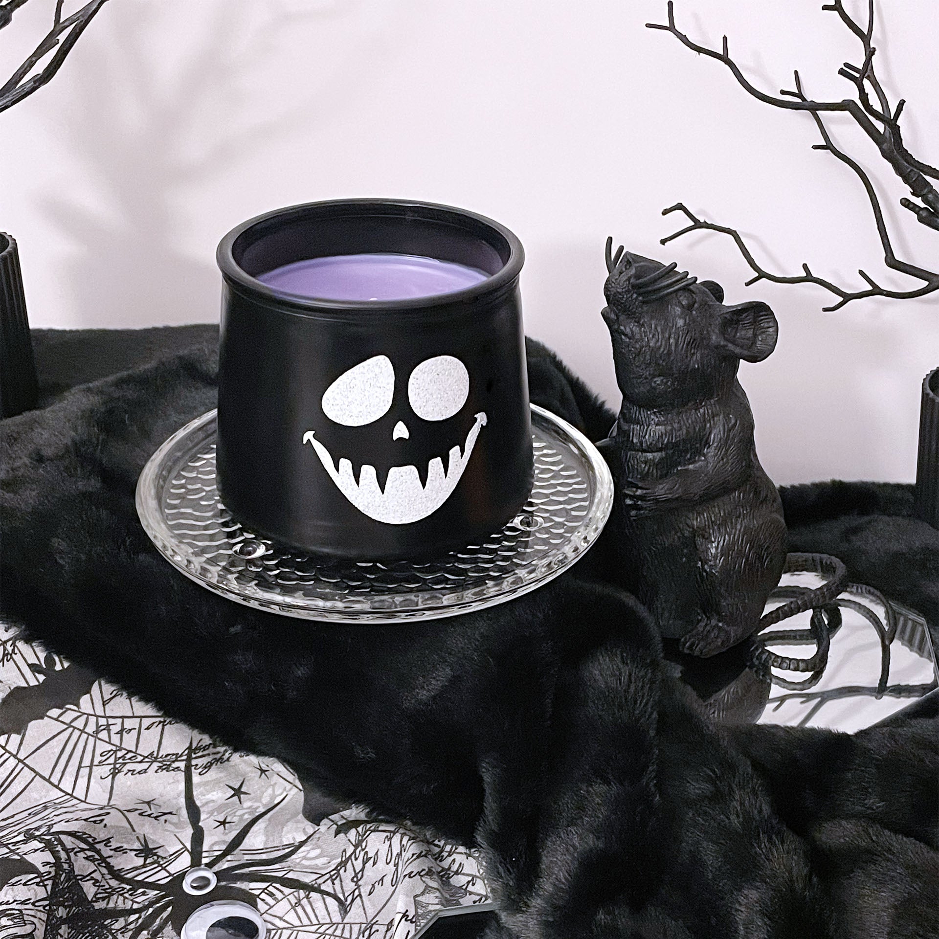 Too Spooky 4 You Lavender Coconut Cauldron Candle 11oz - Sweet Tulip Candle Co.