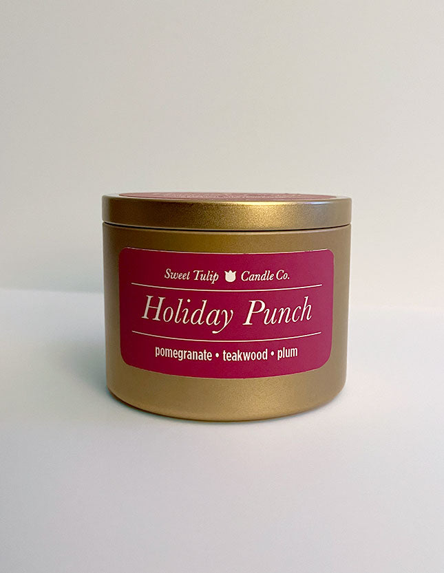 Holiday Punch | Tin - Sweet Tulip Candle Co.
