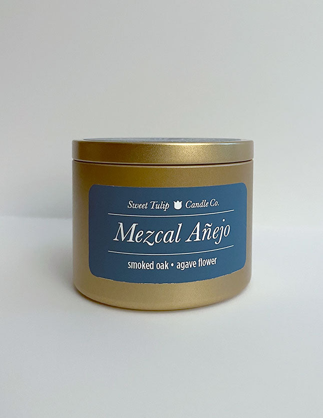 Mezcal Añejo | Tin - Sweet Tulip Candle Co.