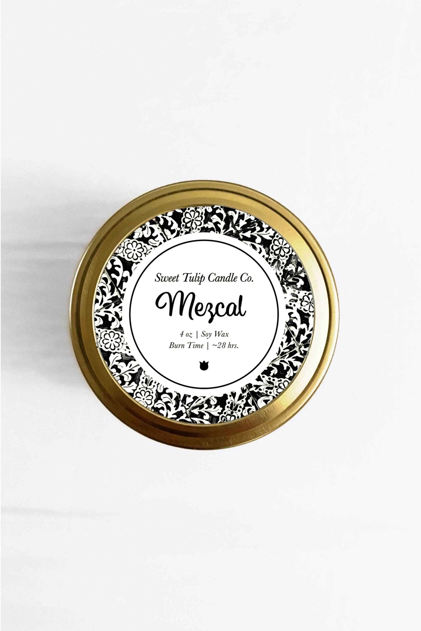 Mezcal Mini Mason Jar Candle - Sweet Tulip Candle Co.