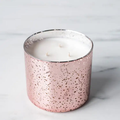 Rose Sparkle 3-Wick | 18 oz - Sweet Tulip Candle Co.