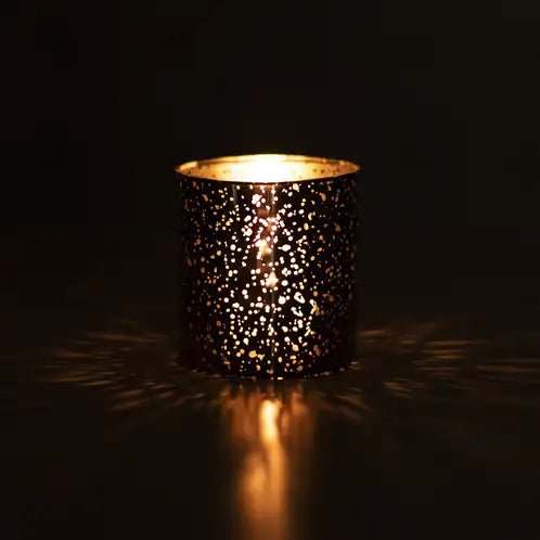 Rose Gold Speckled Candle - Sweet Tulip Candle Co.